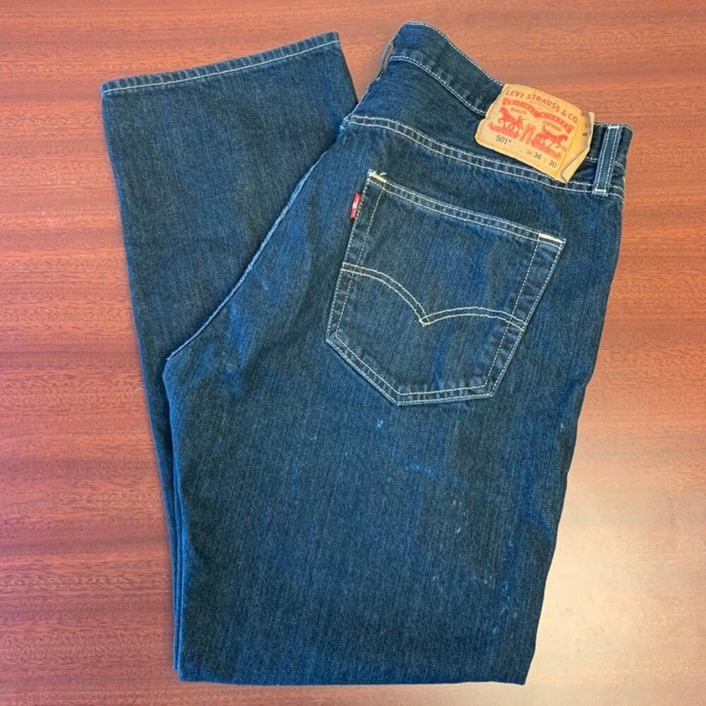 501 Dark Navy Levi's